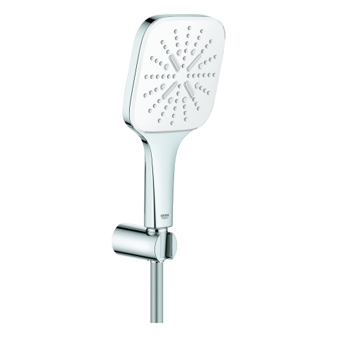 GROHE Wandhalterset RSH 130 SmartActive Cube 26589 8,5l/min moon white/chrom