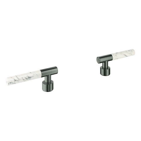 GROHE Hebelgriffe Atrio Private C. 48458 White Attica Caesarstone hard graph. gb.