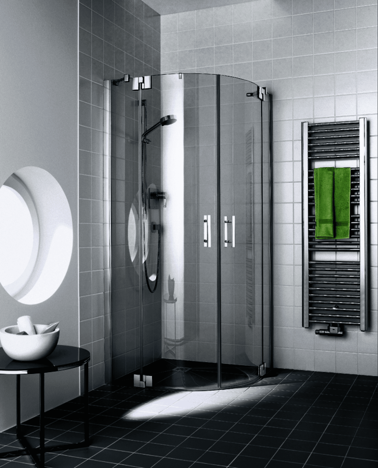 KR Kermi Viertelkreis Filia XP P50 V71 x 2000 BV: -900-1200 SIHG ESG klar