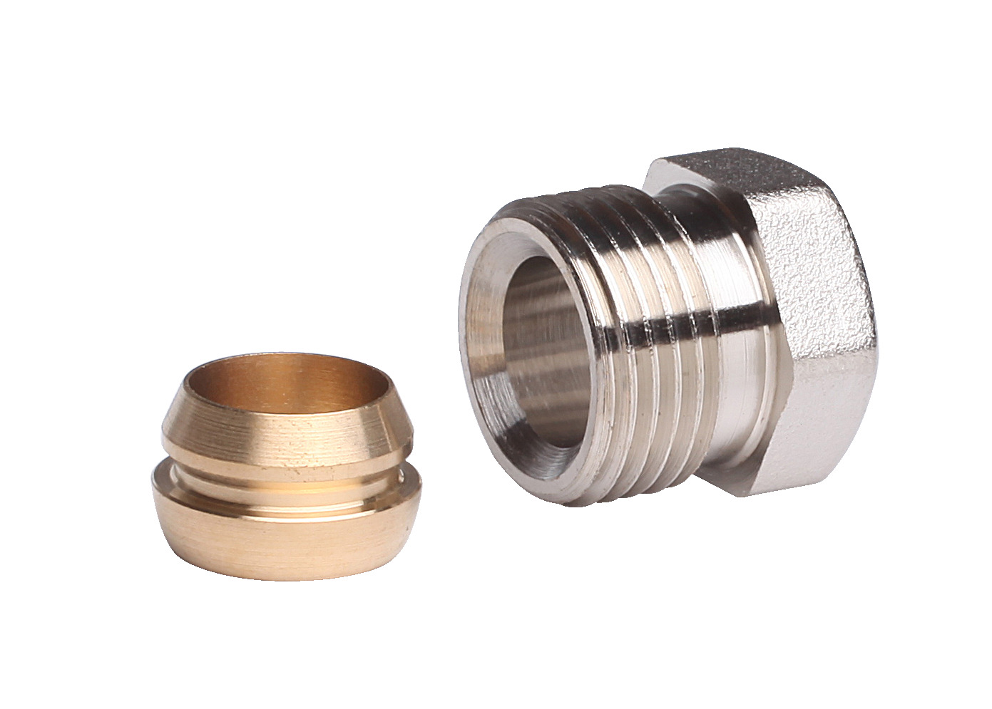 Danfoss Klemmverbinder R 3/8 AG auf 10mm für Stahl- und Kupferrohre