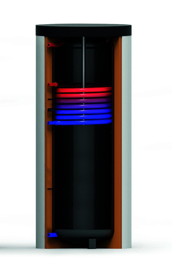 TE Trinkwasserspeicher PVT-1W 300 1 WT, EEK A, silber