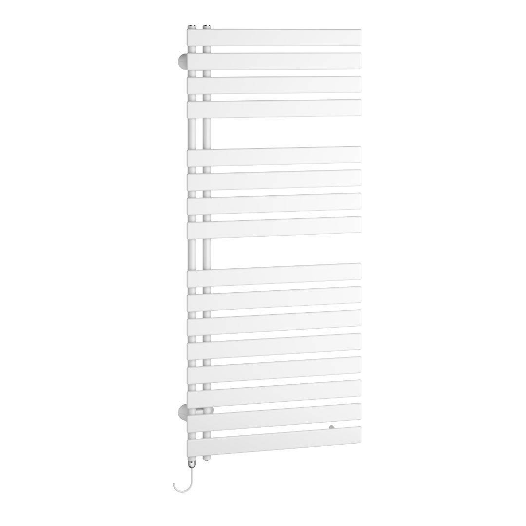 Kermi Credo Half flat-E BH1436x37x600mm P=800W,RAL9016 MT, WRS weiß, rechts