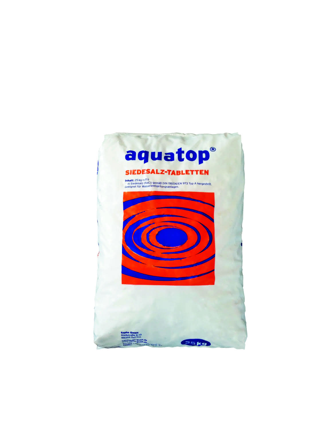 SANIT-CHEMIE Siedesalz-Tabletten 25 kg Sack SANIT-CHEMIE Siedesalz-Tabletten 25 kg Sack