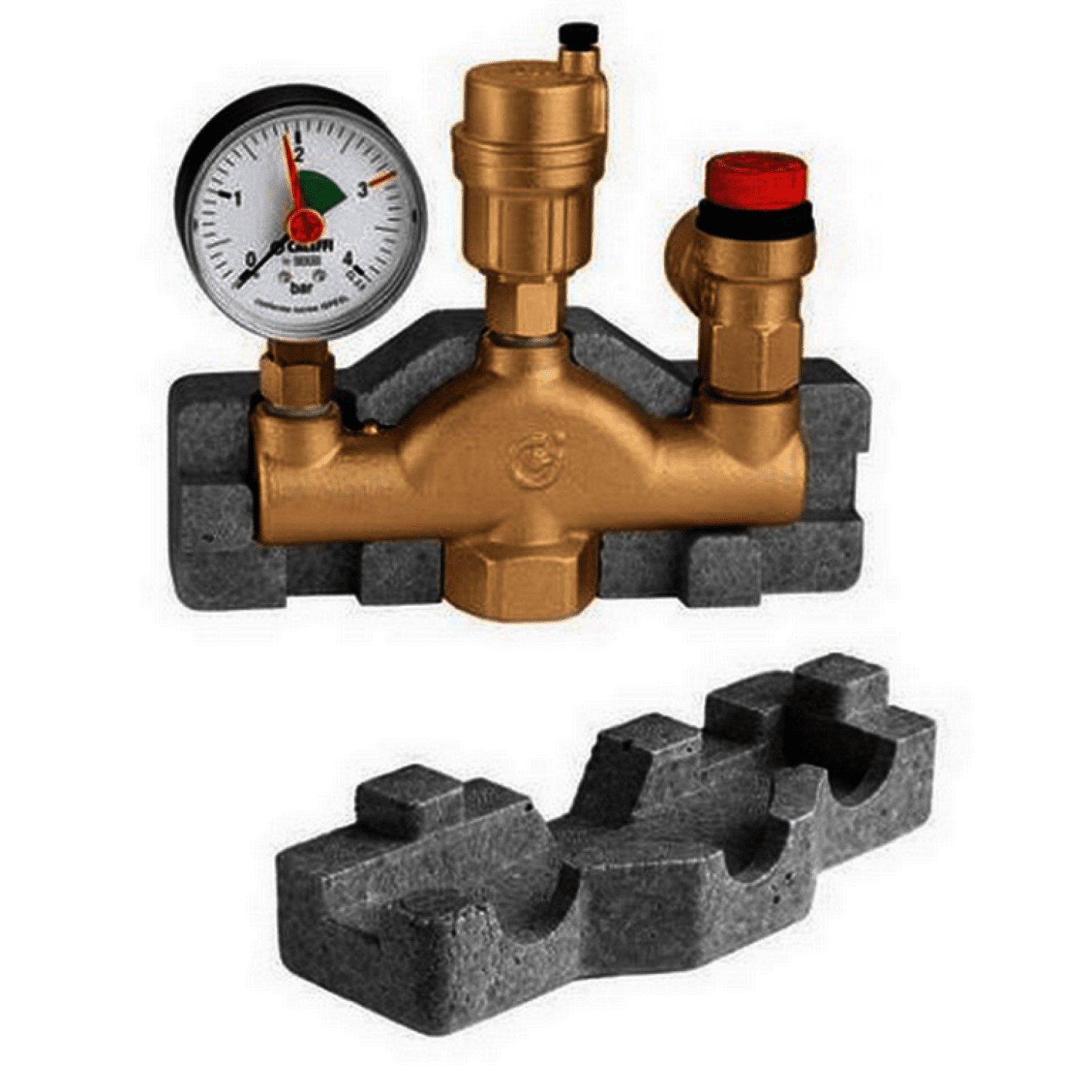 Caleffi Kesselgruppe Heizcal+Isolierung 3bar 50kW, Nr. 302631