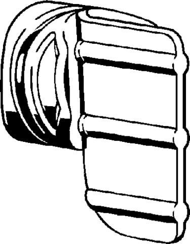 Viega Stopfen 6963.93 in 30mm Kunststoff grau