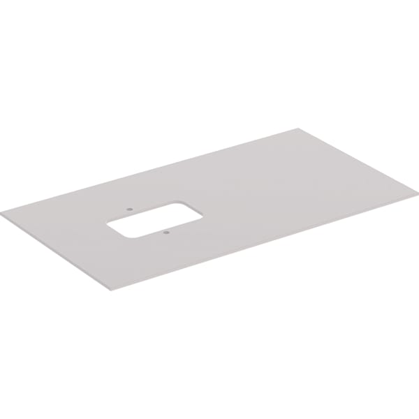 Geberit Glasplatte für Citterio US m. Glaspl. für AWT, Breite WT 90 cm, taupe