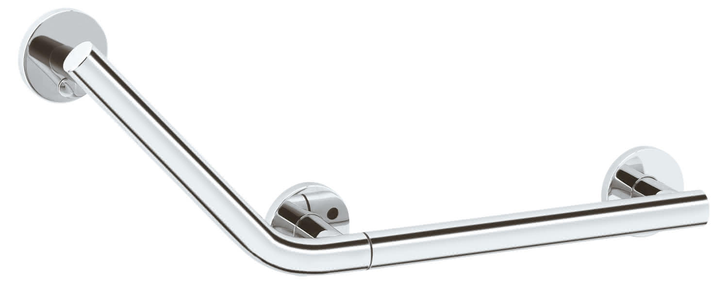 KEUCO Winkelgriff Plan Care 34907, 135 Gr links, verchromt, 673/266 mm