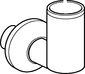 Hansa Abtropf- und Füllventil HANSA 59912244 Weiss
