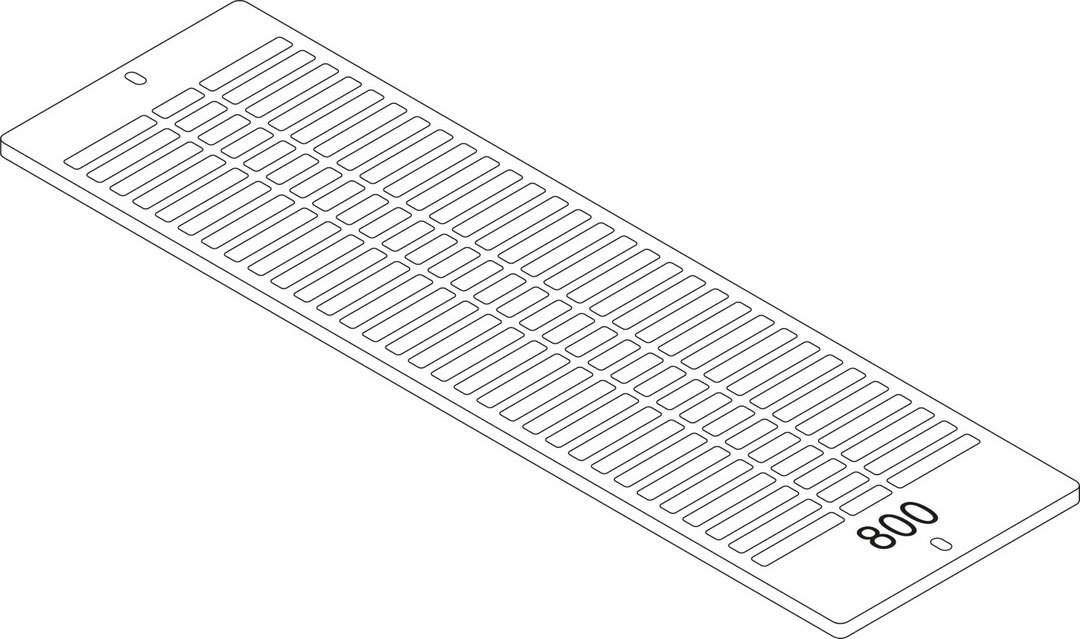 BOSCH Ersatzteil TTNR: 87183404080 Aufsteckgitter 30/33-800 RAL9016 everp