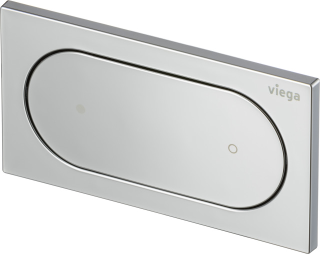 Viega WC Fernauslösung VfS 23 elektr. 8640.1 aus Kunststoff in verchromt