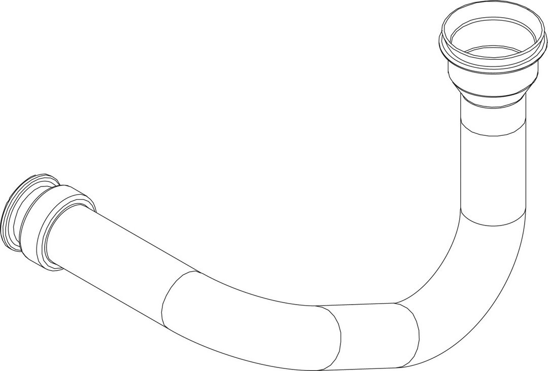 BOSCH Ersatzteil TTNR: 87186660180 Rohr VL WB Modul unten BOSCH Ersatzteil TTNR: 87186660180 Rohr VL WB Modul unten