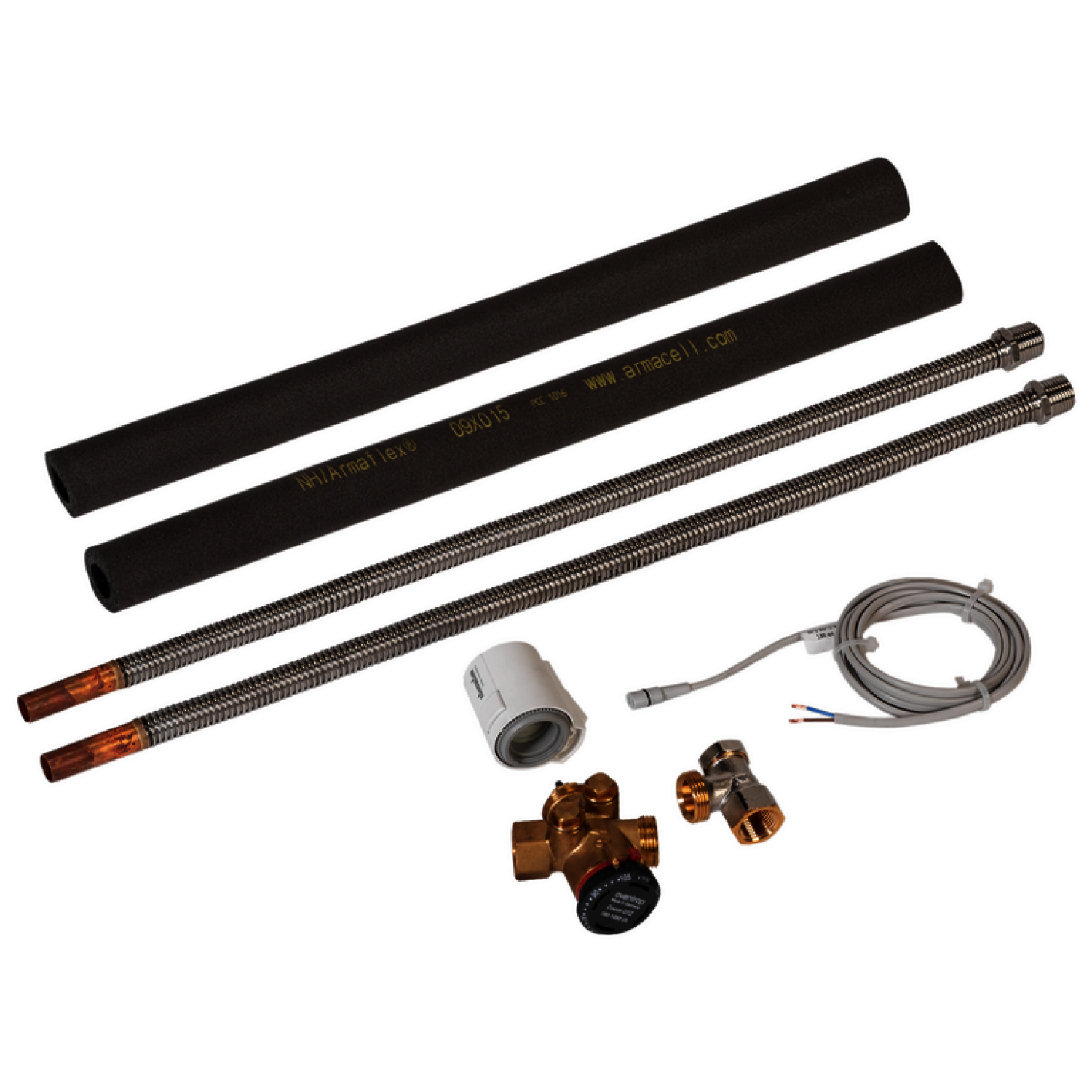 KM VentilKit für KaDeck, DDU, 1030 l/h 2-Lt., als 2-Wege-Ventil mit Antrieb 24V