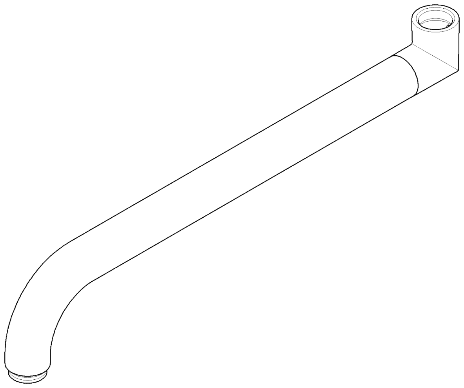 DO Auslauf ERSATZTEILE 04282507910 250 mm Platin gebürstet