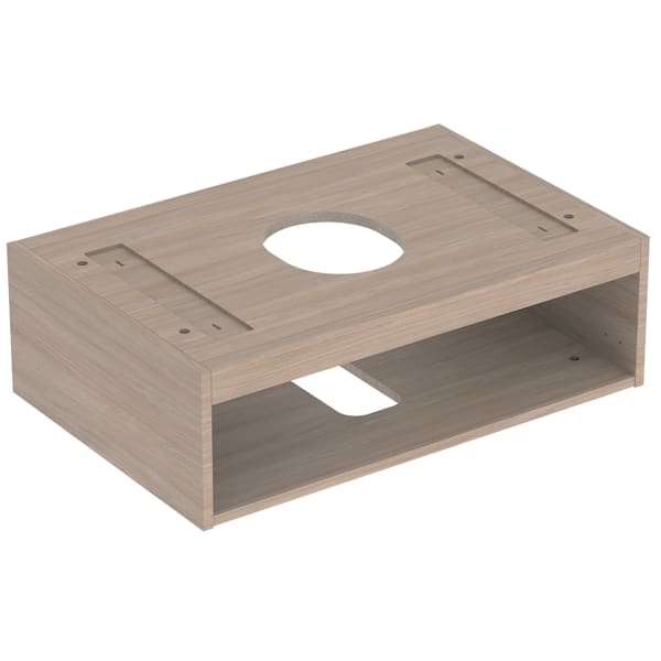 Geberit VariForm Korpus für US für AS-WT mit einer Schublade: B=75cm, Eiche