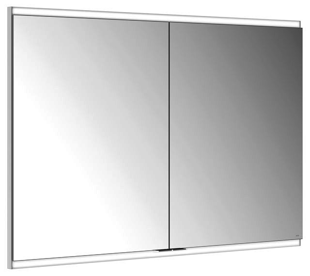 KEUCO Royal Modular 2.0 SPS, bel. 80021, Einb,1Steckd/USB,sb-elox,1100x700x160mm