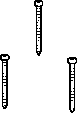 Hansa Schraube HANSA 59912291 M4 x 45