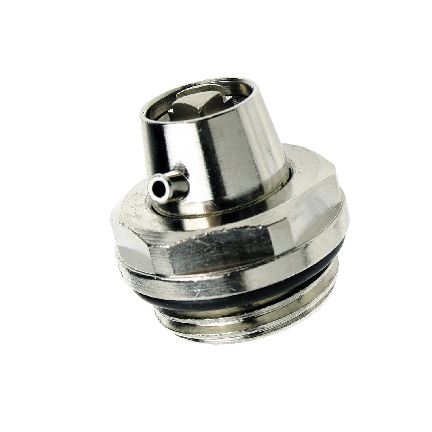 Watts HK-Entlüftungsventil 3/8" mit drehbarer Nase vernickelt, 10001465
