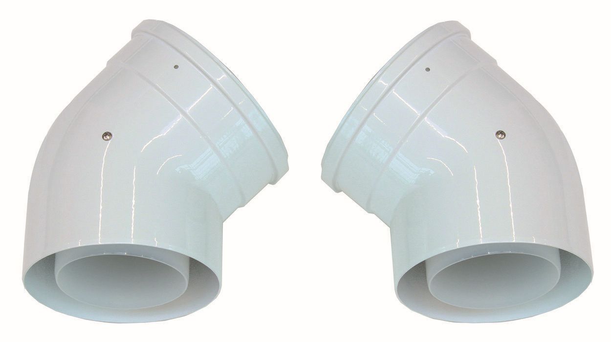 Vaillant Bogen 45 Grad 110/160 mm (2 St.) konzentrisch PP