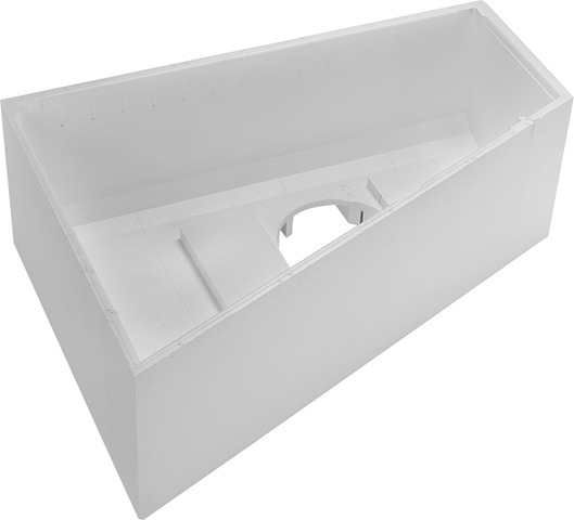 DU Wannenträger f.#700504 Duravit No.1 Badewanne 1500x800mm, Ecke links