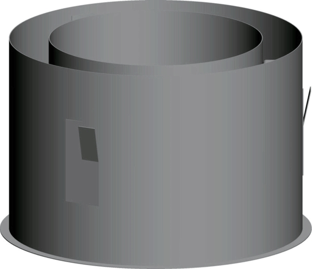 Wolf Wandfutter DN160/225 aus Edelstahl Wolf Wandfutter DN160/225 aus Edelstahl