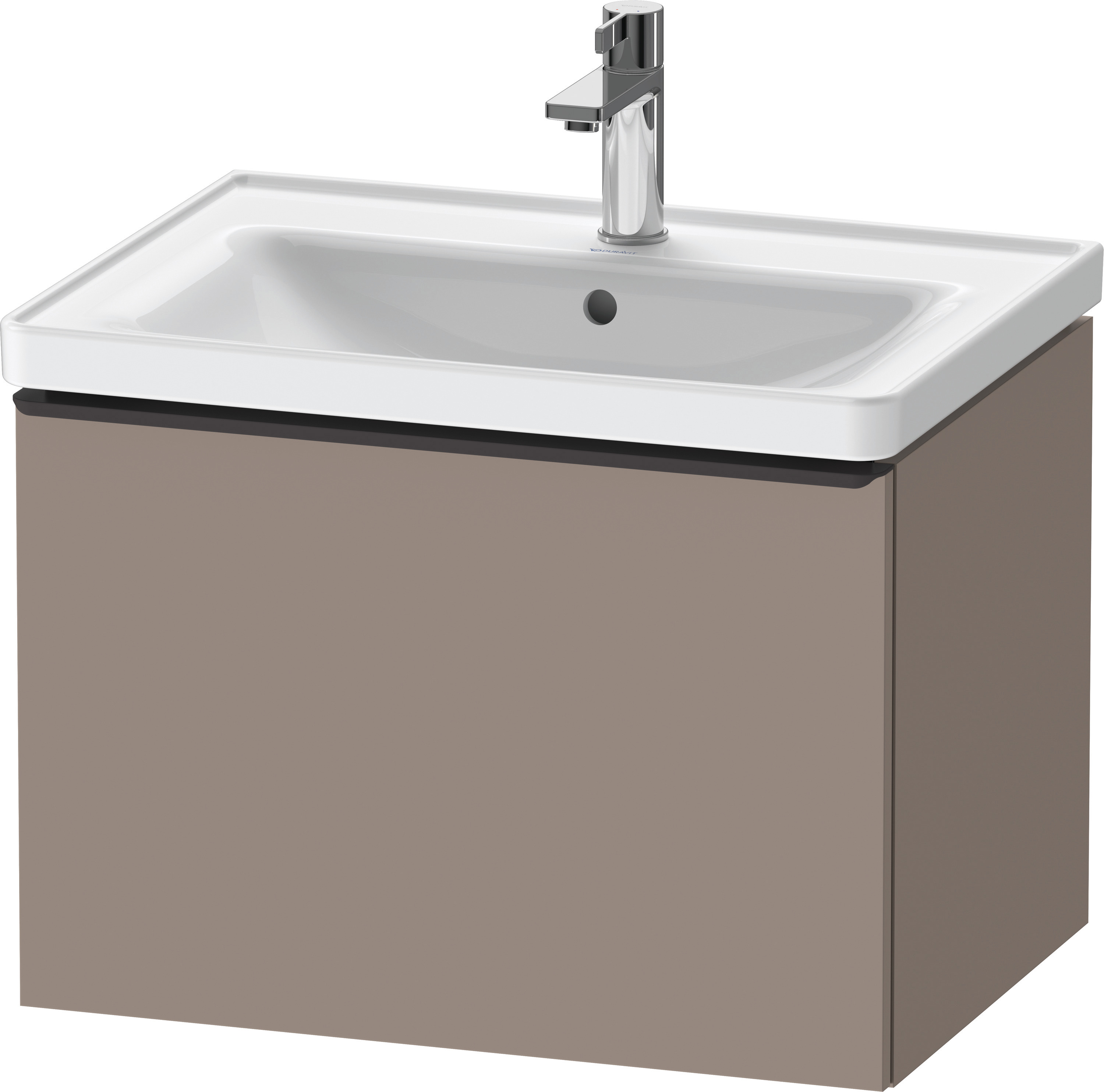 Duravit D-Neo WTU,Wdh,Ausz:1,Gr:Diamant Schw. 634x452x440mm,Basalt Matt, Dekor