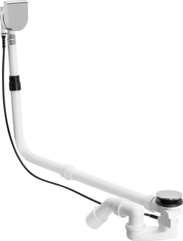 Viega Ab-/Überlauf Multiplex Visign M9 6171.12 in 1070mmxDN40/50 verchromt