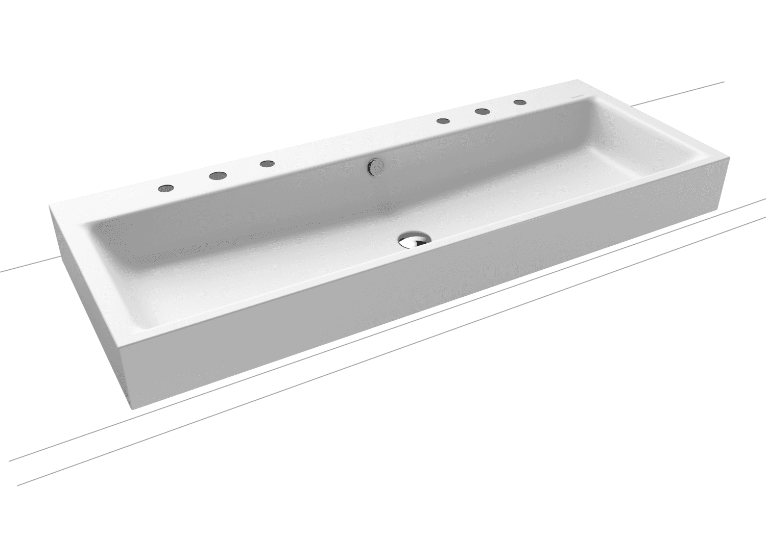 KA WB PURO Mod.3168-D,1200x460mm,alpwm, PEFF,AD,m. 2x3HL,mÜL,chr