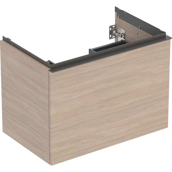 Geberit Acanto US für WT B:75cm, 1 Schubl. 1 i.Schubl., Eiche