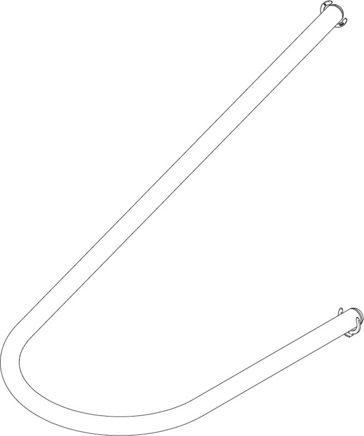 DO Schl. mit Sicherungsringen ET 90300306600 D 12 x 1,5 x 1200 mm