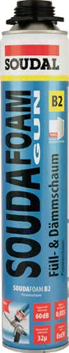 1K-Pistolenschaum SOUDAFOAM-GUN 750 ml B2 champagner o.Einw.-Handsch.Dose 1K-Pistolenschaum SOUDAFOAM-GUN 750 ml B2 champagner o.Einw.-Handsch.Dose
