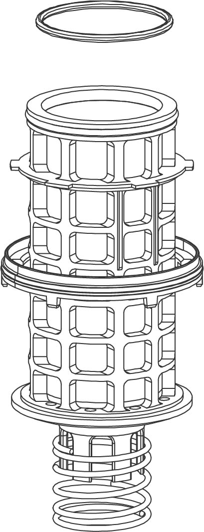 Gruenbeck Filterelement 100 um zu Optiline