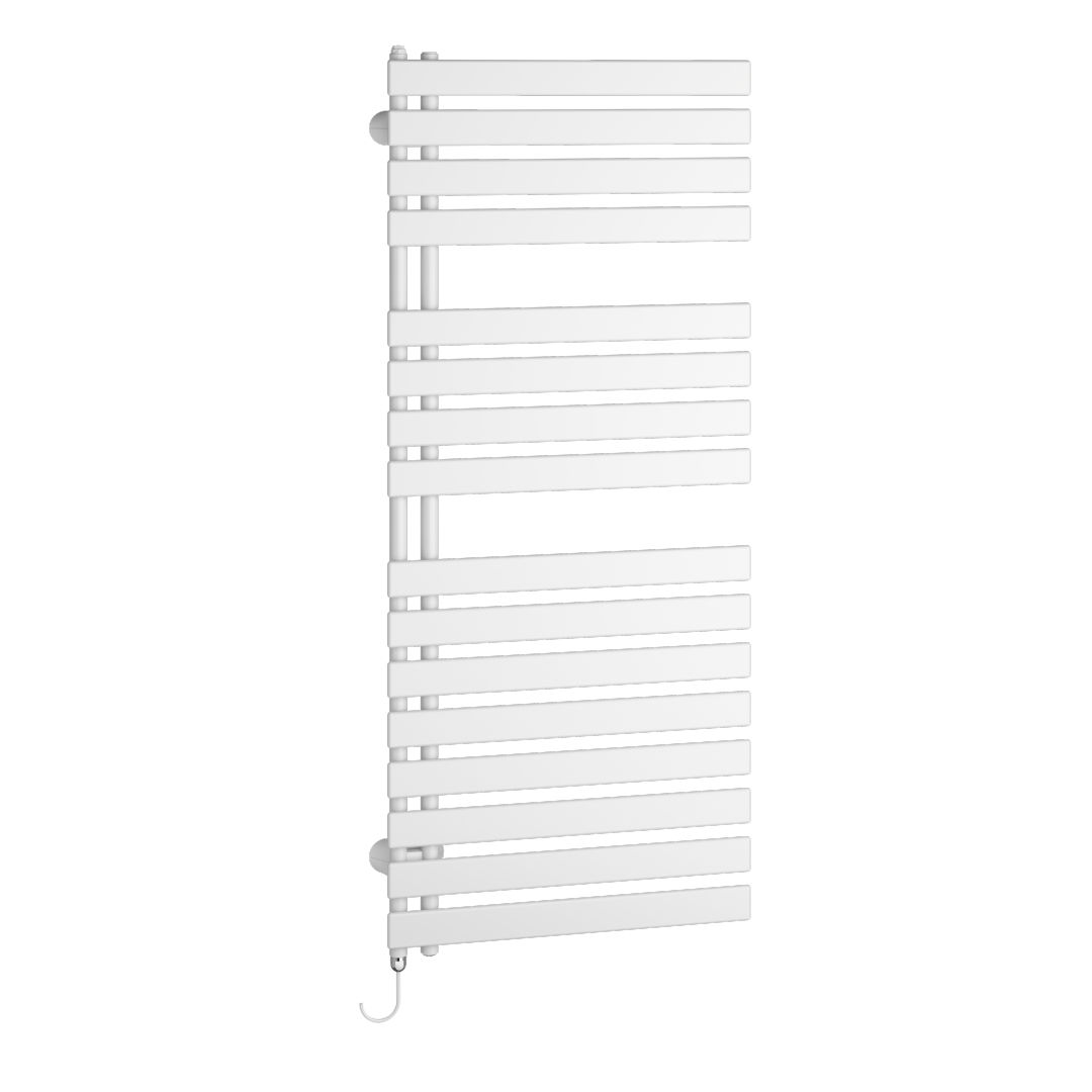 Kermi Credo Half flat-E BH1834x37x600mm P=800W,RAL9016 SG, WRS weiß, links
