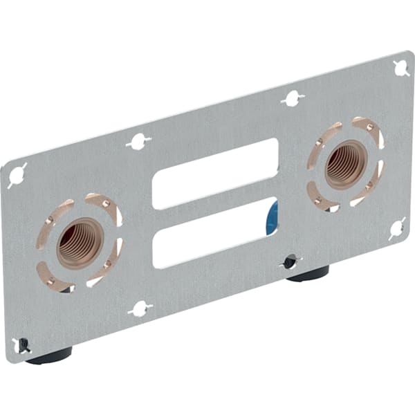 Geberit FlowFit Set Anschlusswinkel 90Gr vormontiert zweifach Rg+ d16-Rp1/2