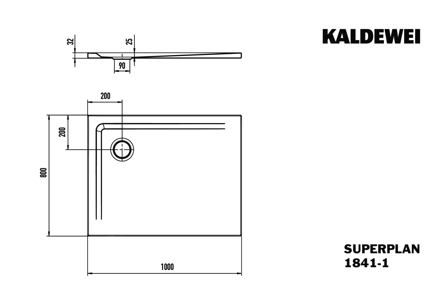 KA DW SUPERPLAN Mod.1841-1,800x1000mm, pergamon