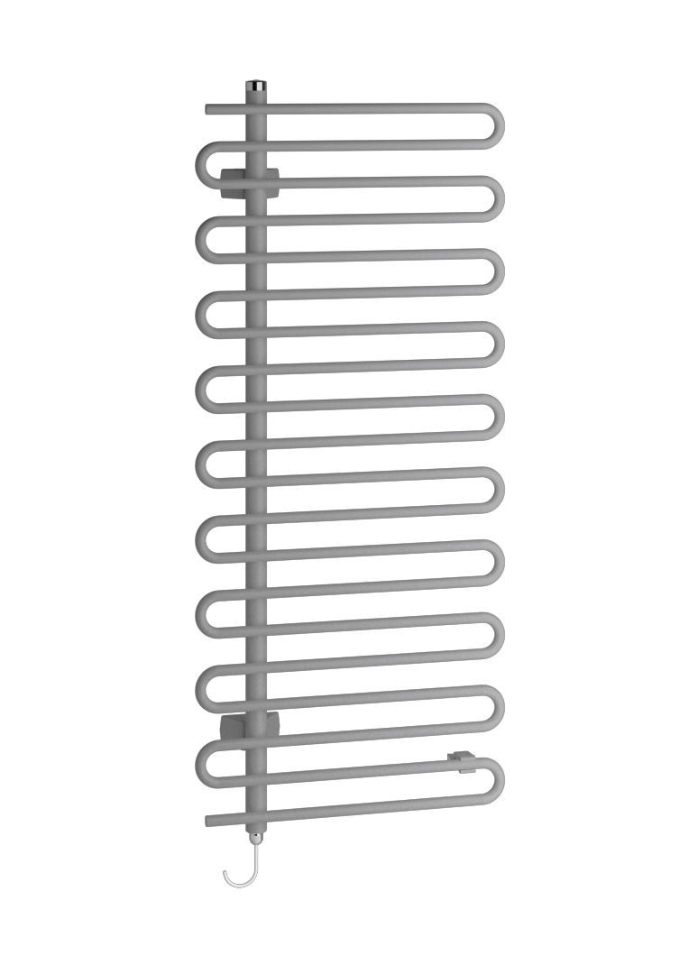 Kermi Icaro -E BH1841x58x400mm P=600W,glanzsilber, WRS weiß, rechts