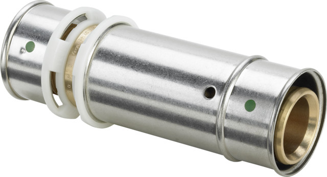 Viega Schiebemuffe mit SC Sanfix P 2115.3 in 25mm Rotguss