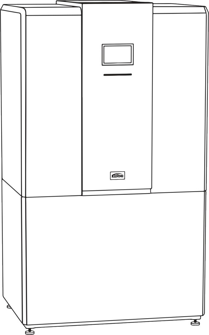 Kermi x-change dynamic 16 AW I 7-16kW, Luft/Wasser Innen, mit Regler