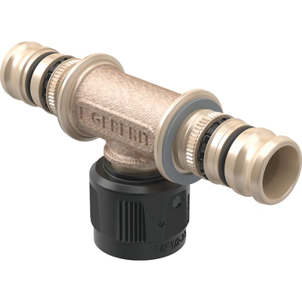 Geberit Mepla Übergangs-T-Stück mit MasterFix Rg d26-MF20-d26