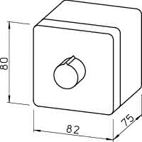 Helios TME 1 Elektronischer Thermostat 6A (AC 3)