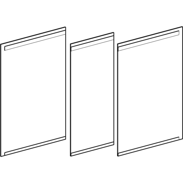 Geberit Set Türen für Option Spiegelschrank Breite 120 cm Geberit Set Türen für Option Spiegelschrank Breite 120 cm