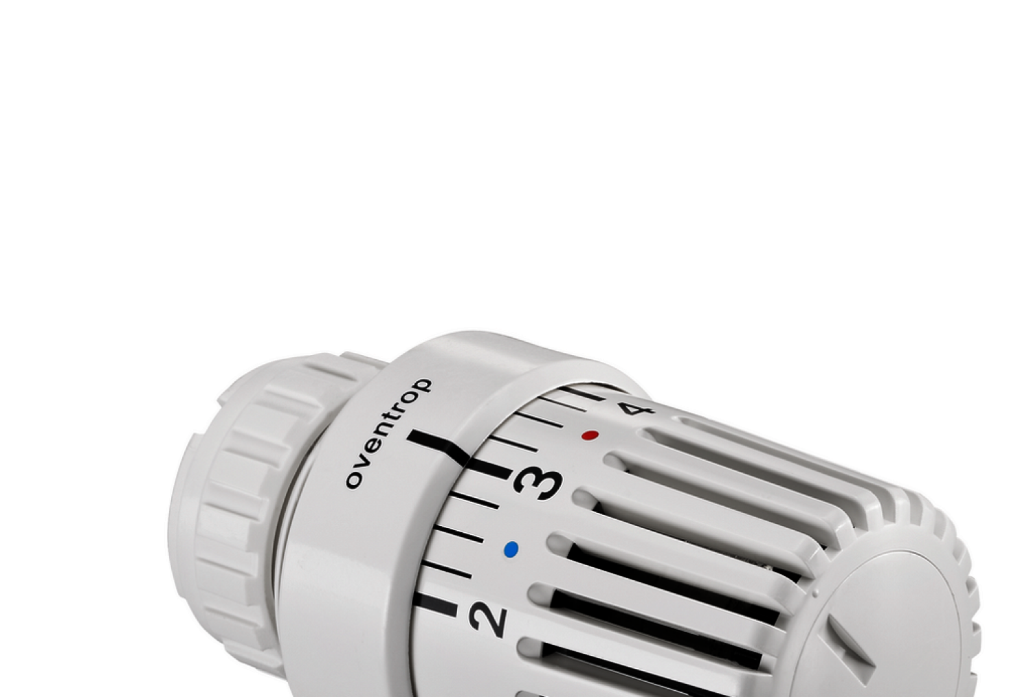 OVENTROP-Thermostat "Uni LD" 7-28 C, * 1-5, Flüssig-Fühler, weiß