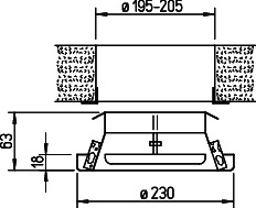 Helios MTVA 200 Metall-Tellerventil Abluft