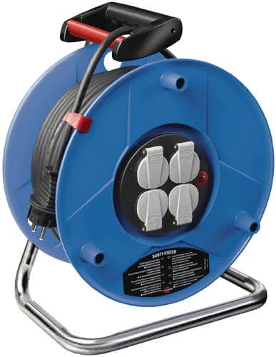 Kabeltrommel Garant 25m H05VV-F 3x1,5 mm² 240mm 4 Schutzkon.steckd. Kabeltrommel Garant 25m H05VV-F 3x1,5 mm² 240mm 4 Schutzkon.steckd.