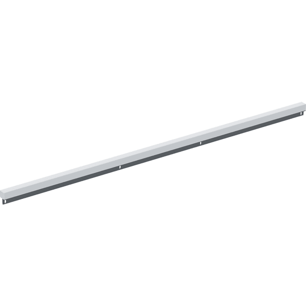 Geberit Lichtleiste ob. f. Option Plus, eckig Lichtspiegel B:75cm, schwarz-matt / alu.
