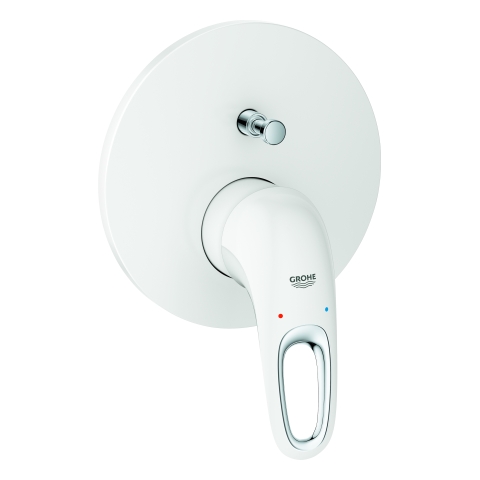 GROHE EH-Wannenbatt. Eurostyle 24049_3 FMS für 35604 Hebel offen moon white