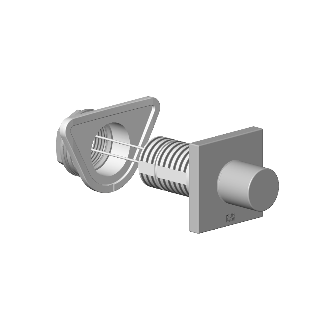 Dornbracht Bedienelement für Unterputzmontage ET  04209705900 140 x 95 x 90 mm Chrom