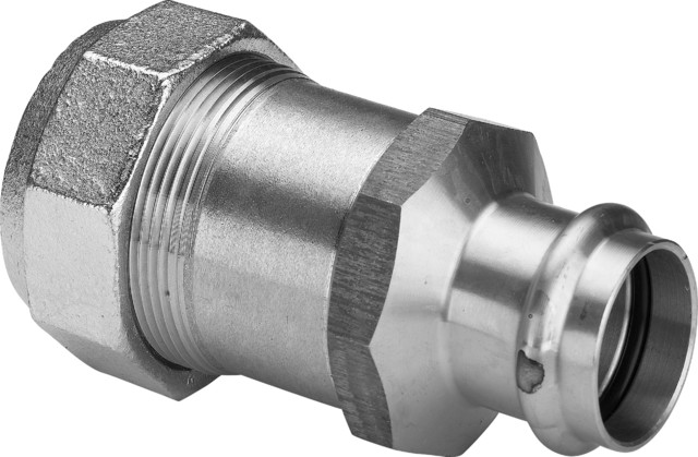 Viega Übergangsstück mit SC Sanpress 2215.6 in 1 Zoll x 28mm Rotguss