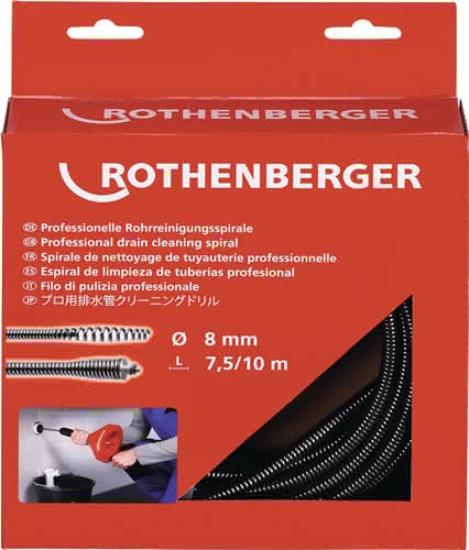 Spiralwerkzeug ROSPIMATIC L.7,5m Spirale n-D.8mm m.Werkzeugkupplung u.Seele Spiralwerkzeug ROSPIMATIC L.7,5m Spirale n-D.8mm m.Werkzeugkupplung u.Seele