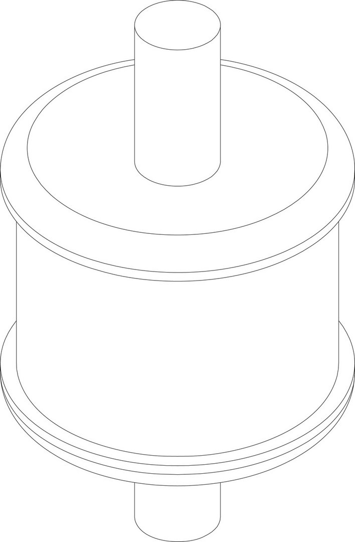 BOSCH Ersatzteil TTNR: 8738209111 Schwingungsdämpfer (4x)