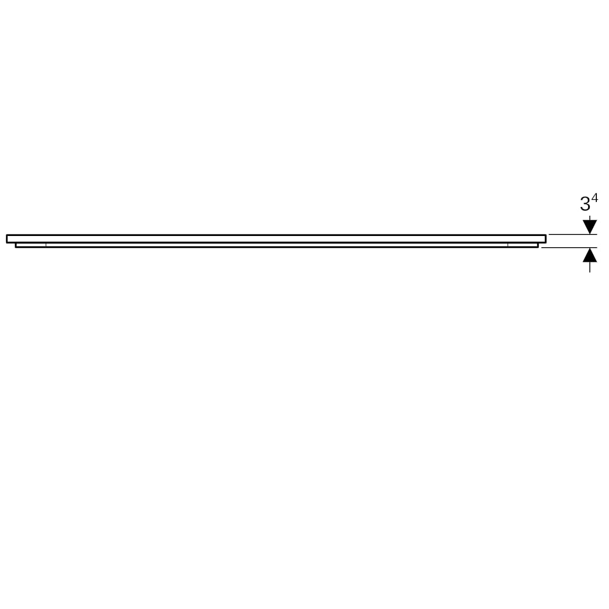 Geberit Duofix Installationsrahmen, 160x80 cm für zehn Füße